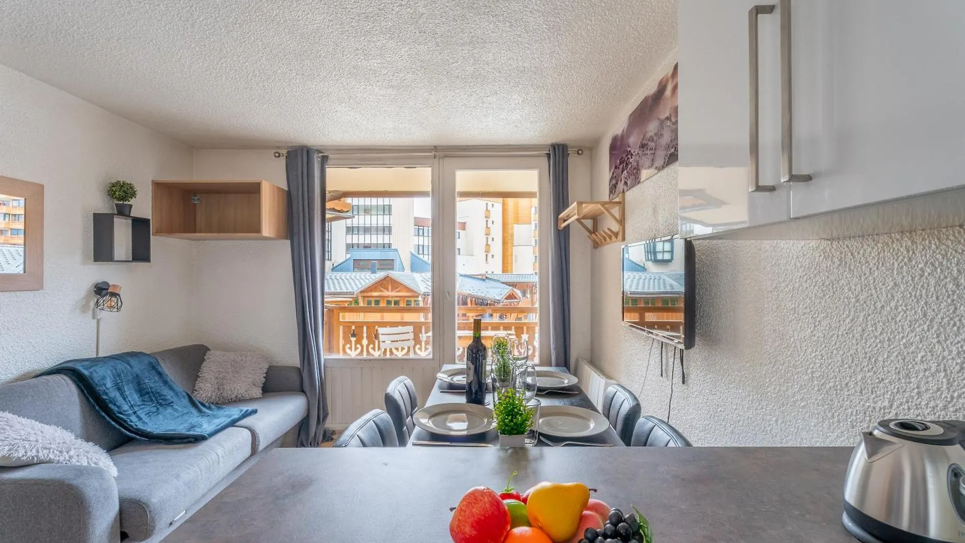 Ski In-Out - Heart Of Val Thorens Convenient Flat, Wifi 92 Apartment