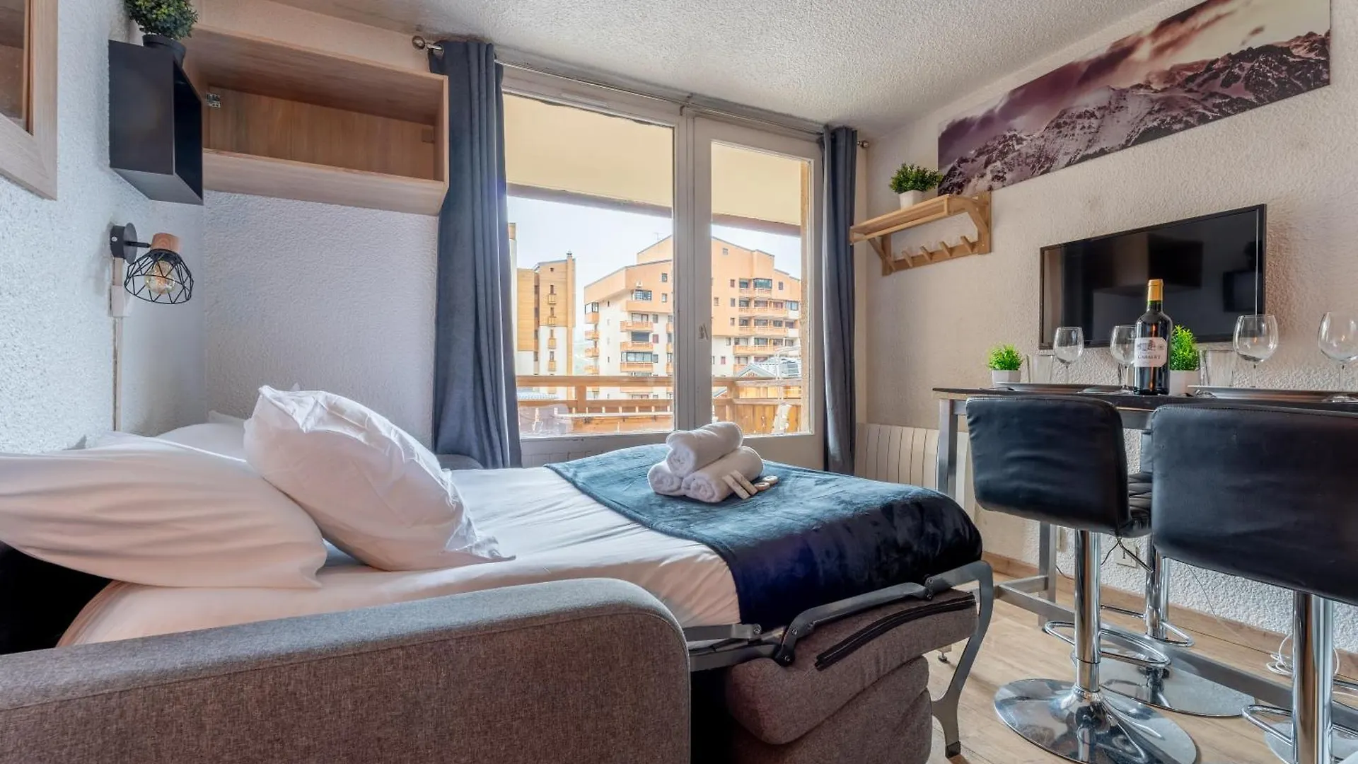 Ski In-Out - Heart Of Val Thorens Convenient Flat, Wifi 92